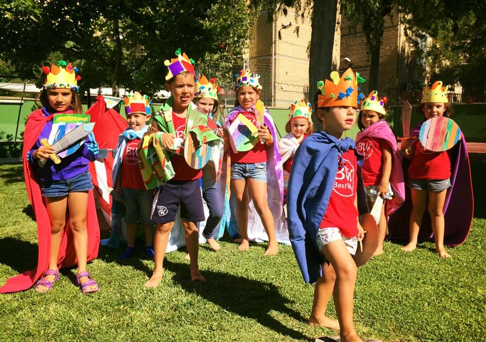 Campamento urbano en Zaragoza 2018